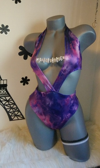 Custom made dancer swim wear outfit - Picture 2 of 4